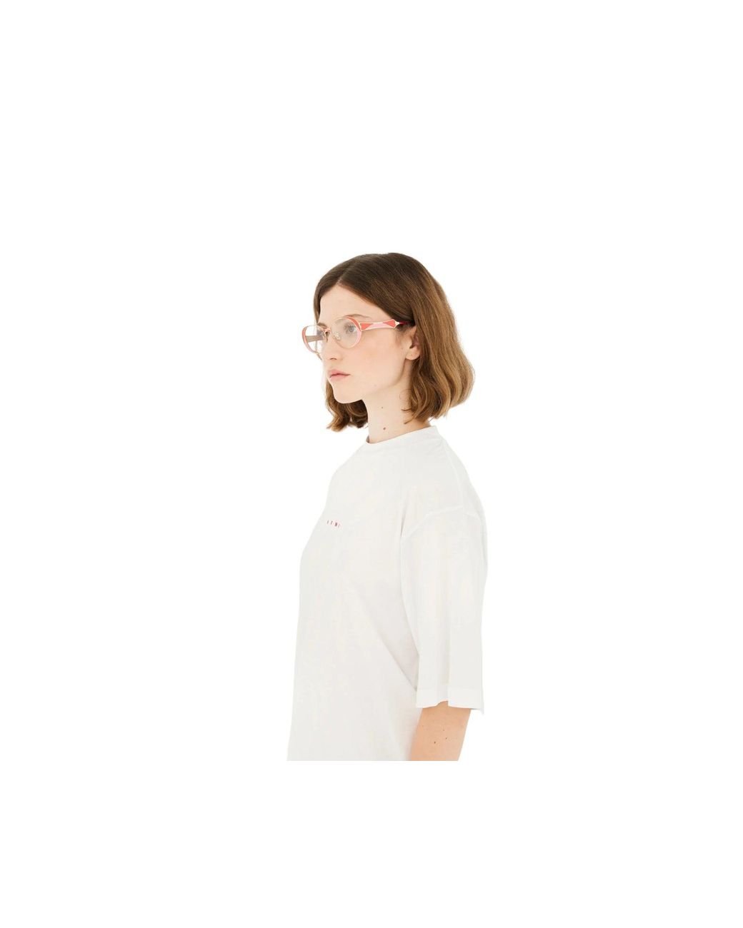 Marni Black Vcg Tarassqa Optical Frames Metal Round