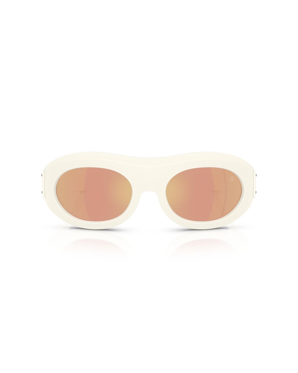 Moncler Black Me8015U Ramillon 50367J Sunglasses Injected Round Mirror