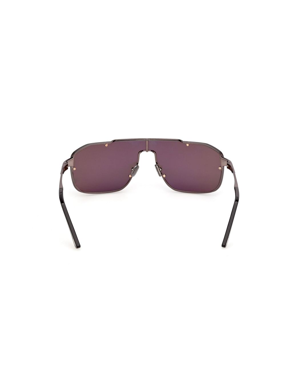 Tom Ford Black Ft1411 Rock-02 08A Sunglasses Metal Smoke Pilot Normal for men