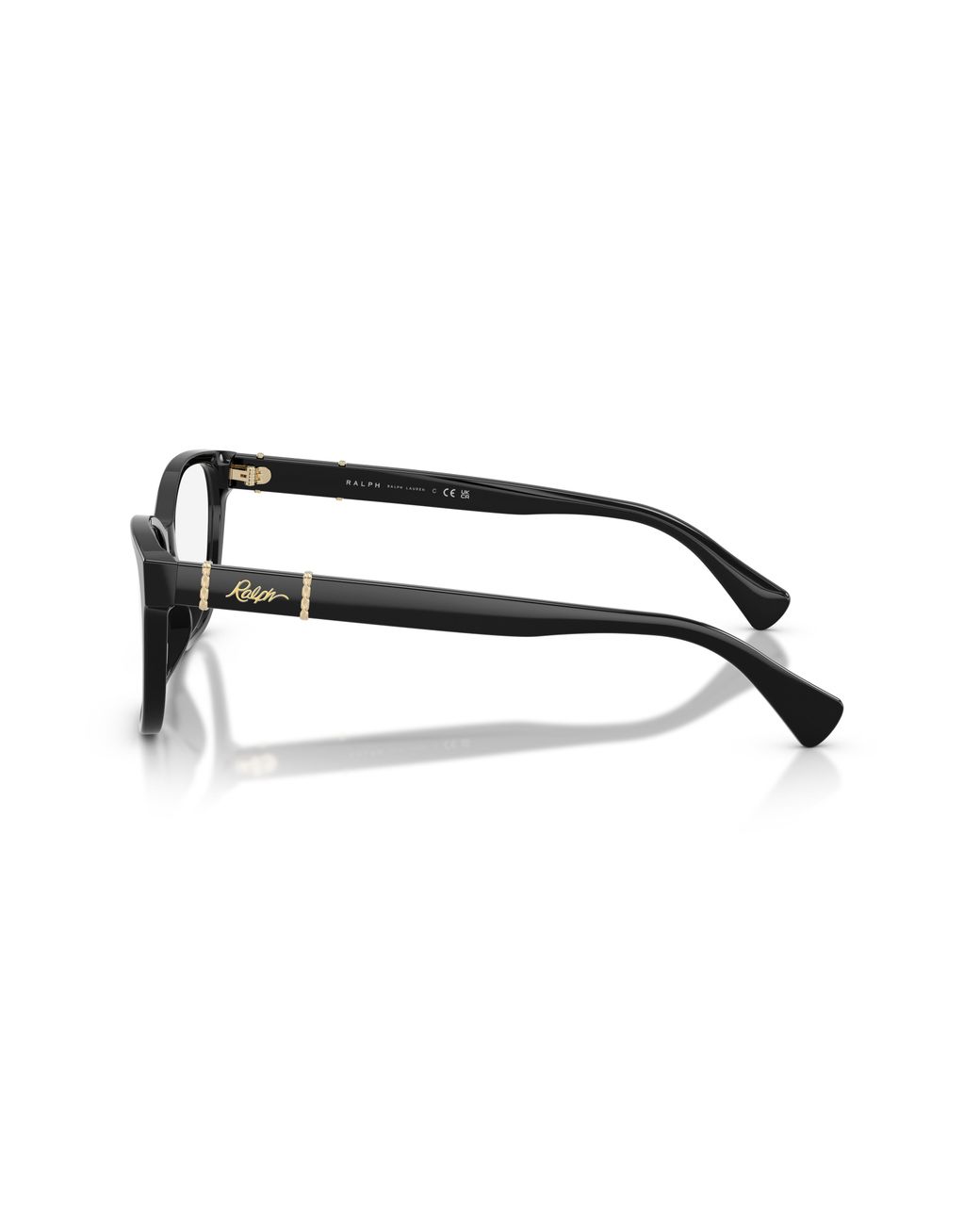 Ralph Lauren Black Ra7199U 5001 Optical Frames Acetate Transparent Butterfly Normal