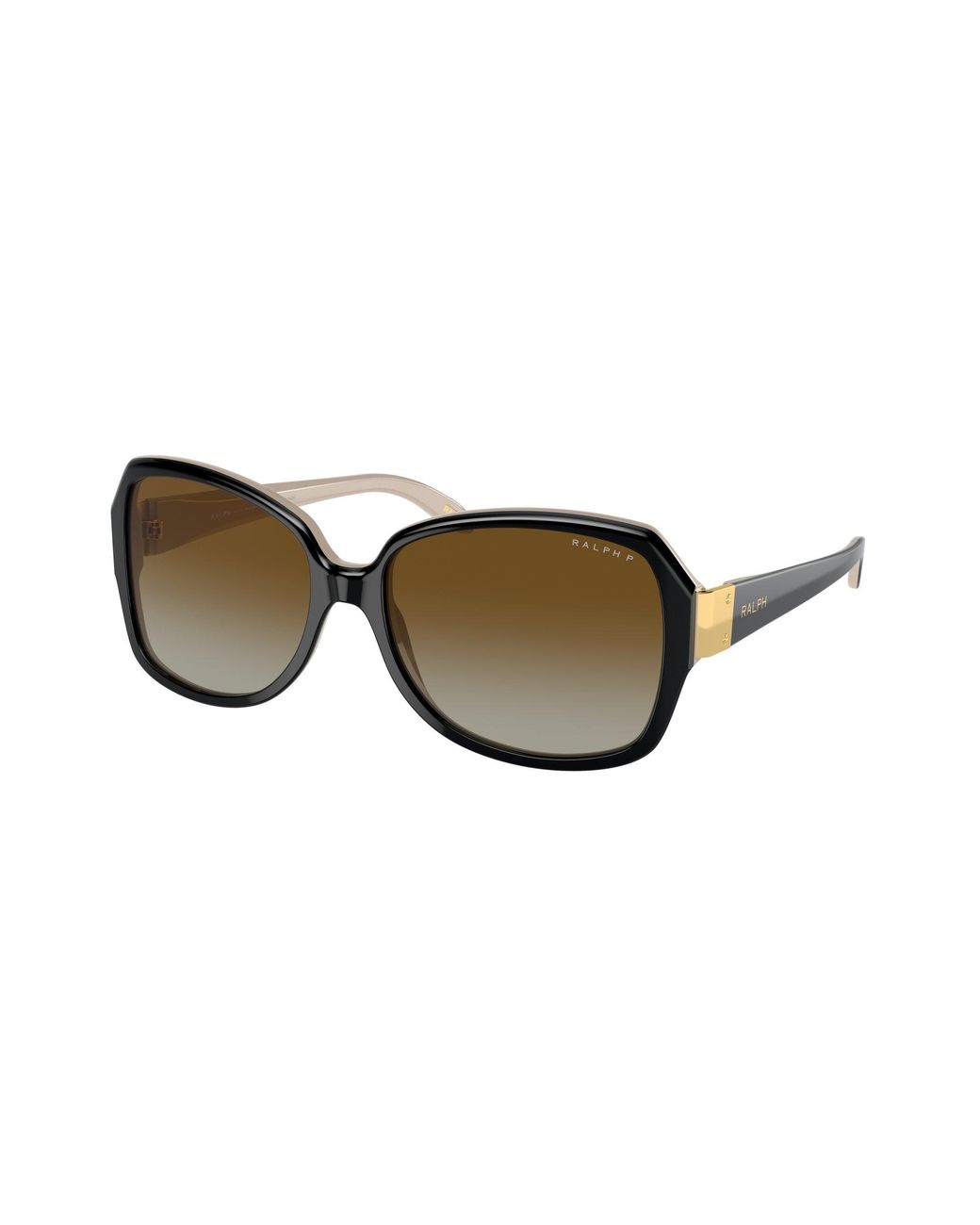 Ralph Lauren Black Ra5138 6123T3 Sunglasses Acetate Squared Polarized Shaded