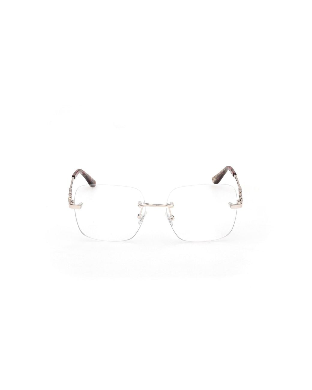 Guess Black Gu50319 033 Optical Frames Metal Squared Normal