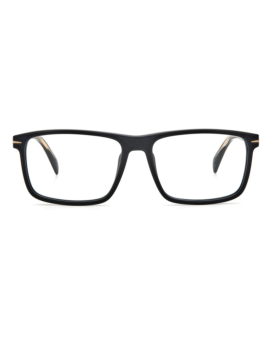 David Beckham Black Db 1020 003 Optical Frames Acetate Squared for men