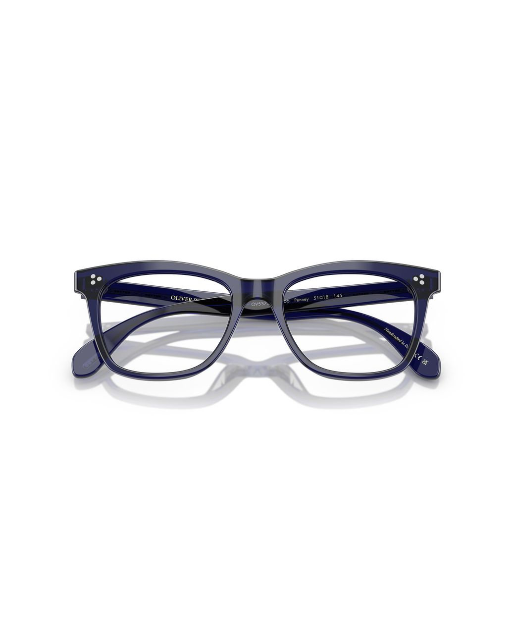 Oliver Peoples Black Ov5375U Penney 1566 Optical Frames Acetate Transparent Pillow Normal