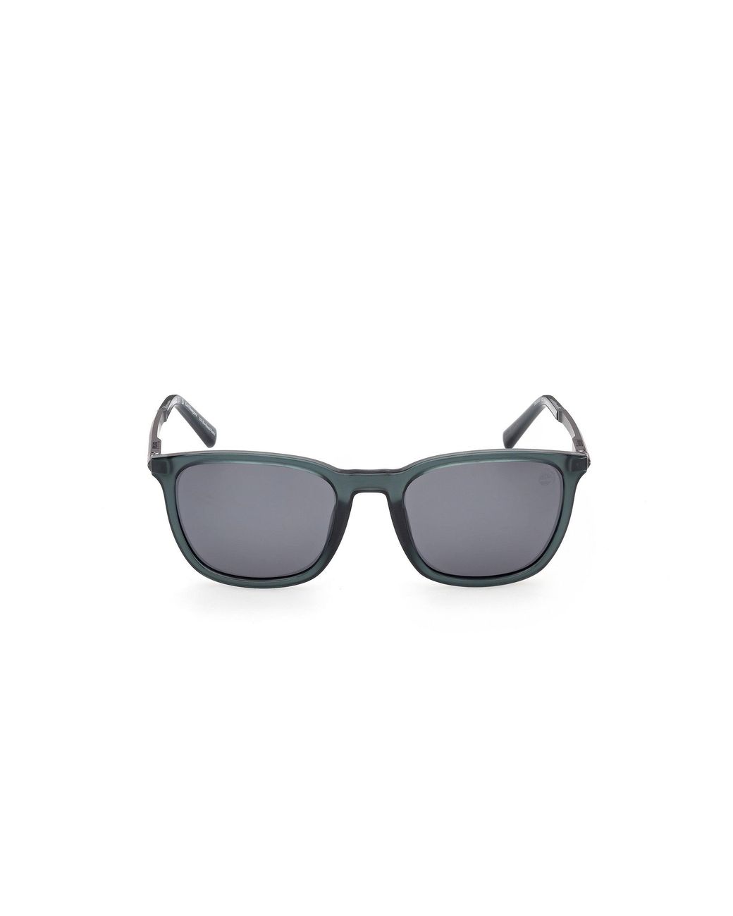 Timberland Black Tb00087 92D Sunglasses Injected Smoke Squared Polarized for men