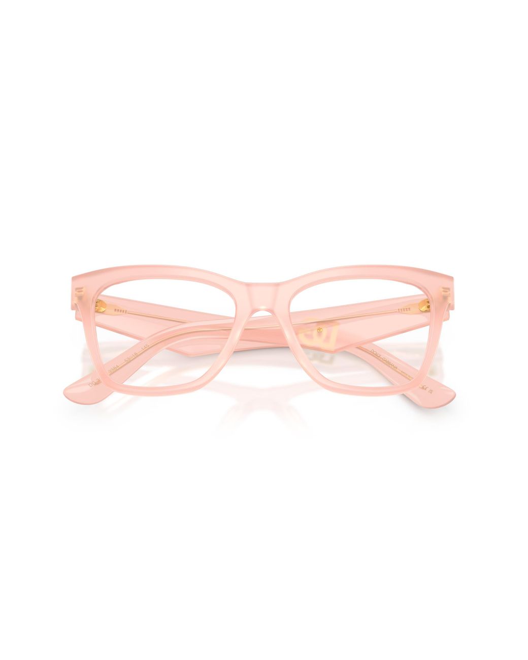 Dolce & Gabbana Black Dg3374 3384 Optical Frames Acetate Transparent Squared Normal