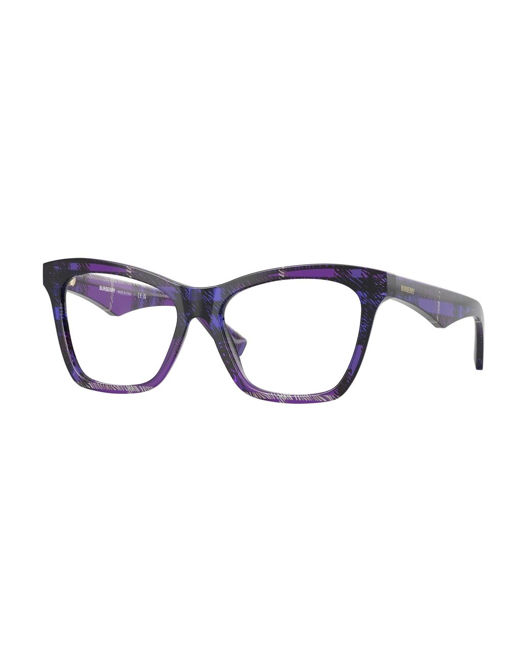 Burberry Black Be2416 4113 Optical Frames Acetate Cat Eye Normal