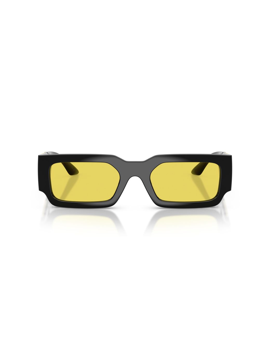 Versace Black Ve4506U Gb1/85 Sunglasses Injected Squared Normal for men