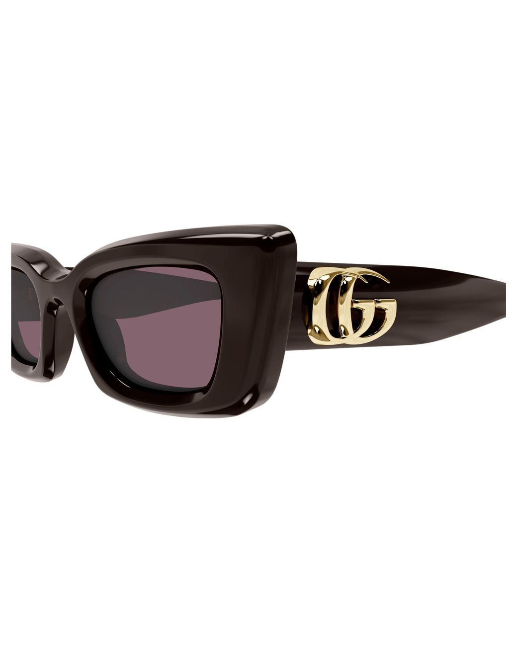 Gucci Black Gg1827S 004 Sunglasses Injected Cat Eye