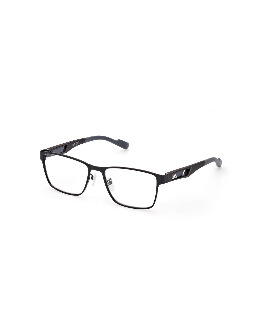 Adidas Originals Black Sp5034 002 Optical Frames Metal Squared Normal for men