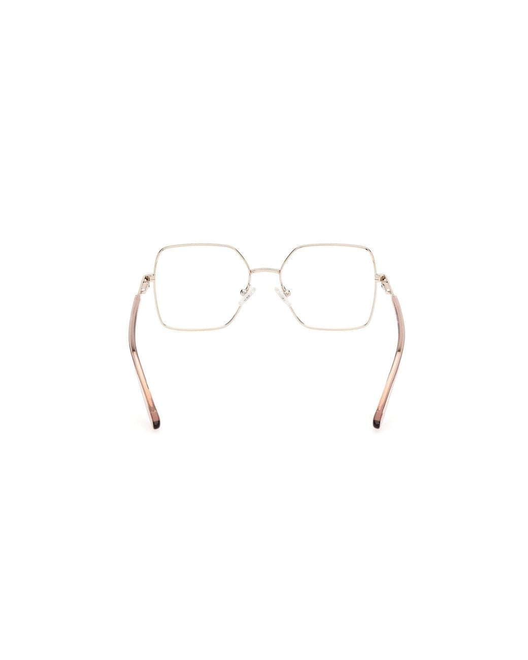 Guess Black Gu8288 033 Optical Frames Metal Squared Normal