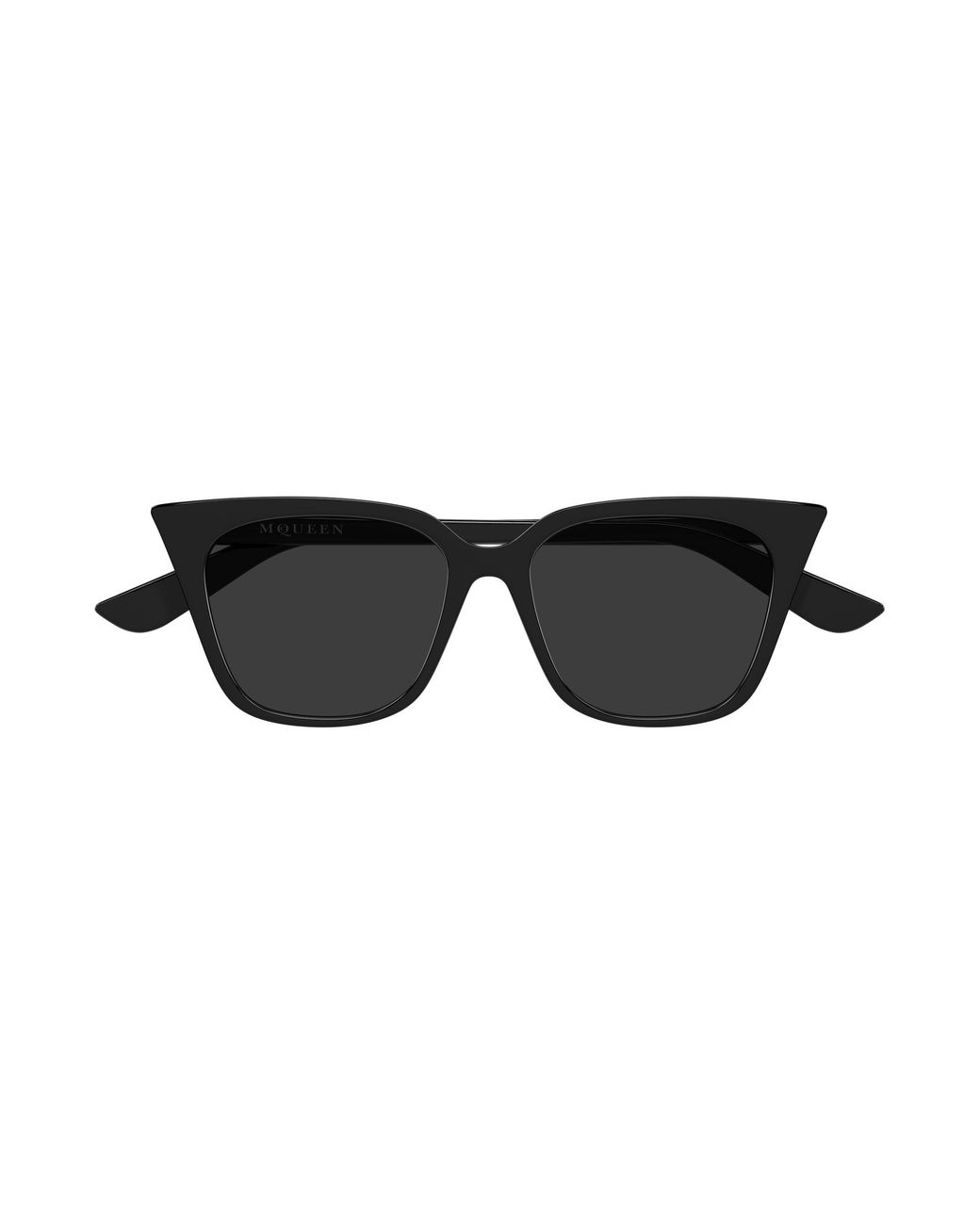 McQueen Black Am0556S 001 Sunglasses Acetate Cat Eye