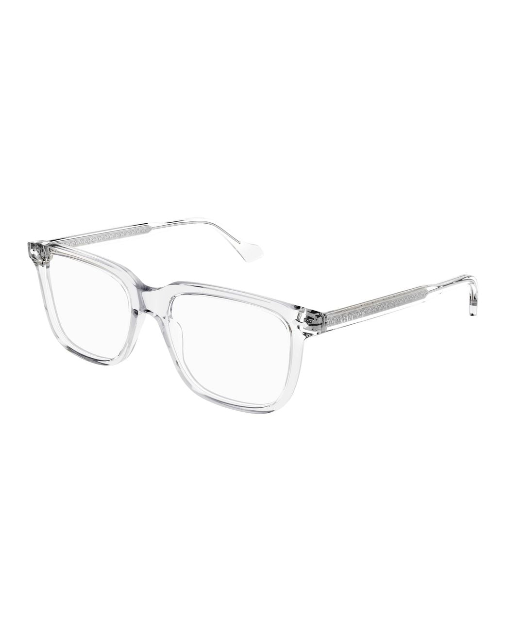 Gucci Black Gg0737O 018 Optical Frames Acetate Squared for men