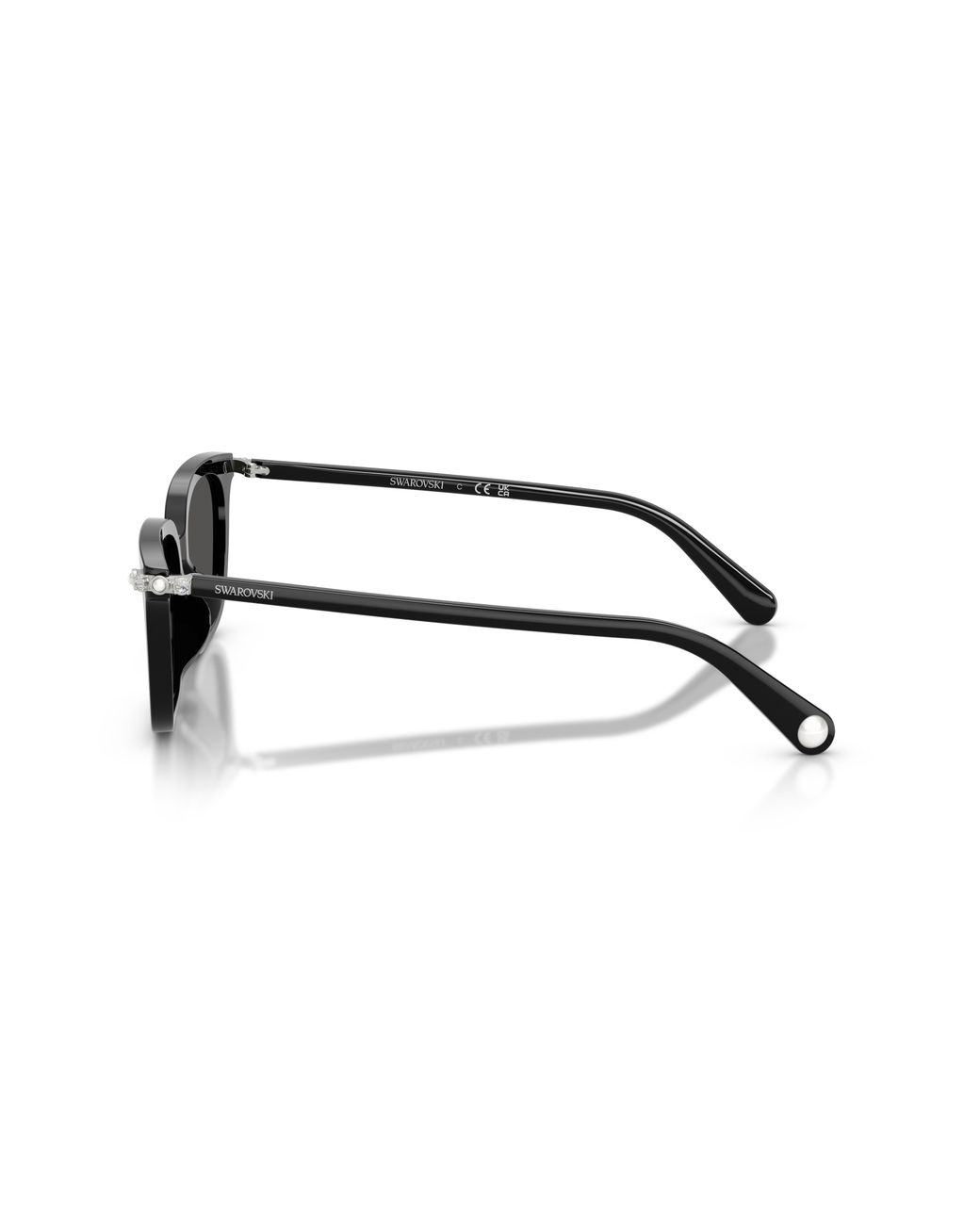 Swarovski Black Sk6064D 103887 Sunglasses Acetate Pillow Normal