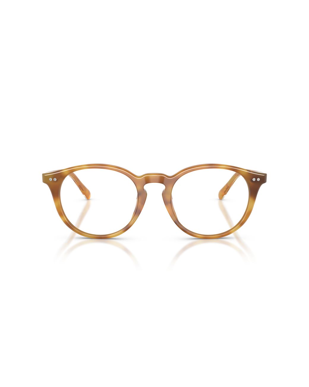 Ralph Lauren Black Rl6263U 6185 Optical Frames Acetate Transparent Round Normal for men