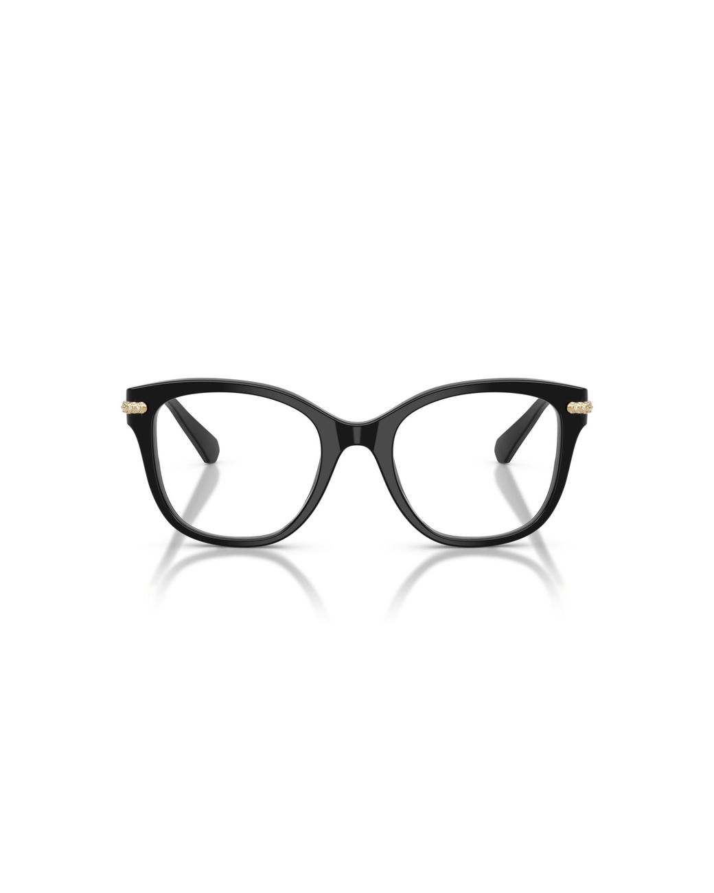 Swarovski Black Sk2044 1001 Optical Frames Acetate Squared Normal