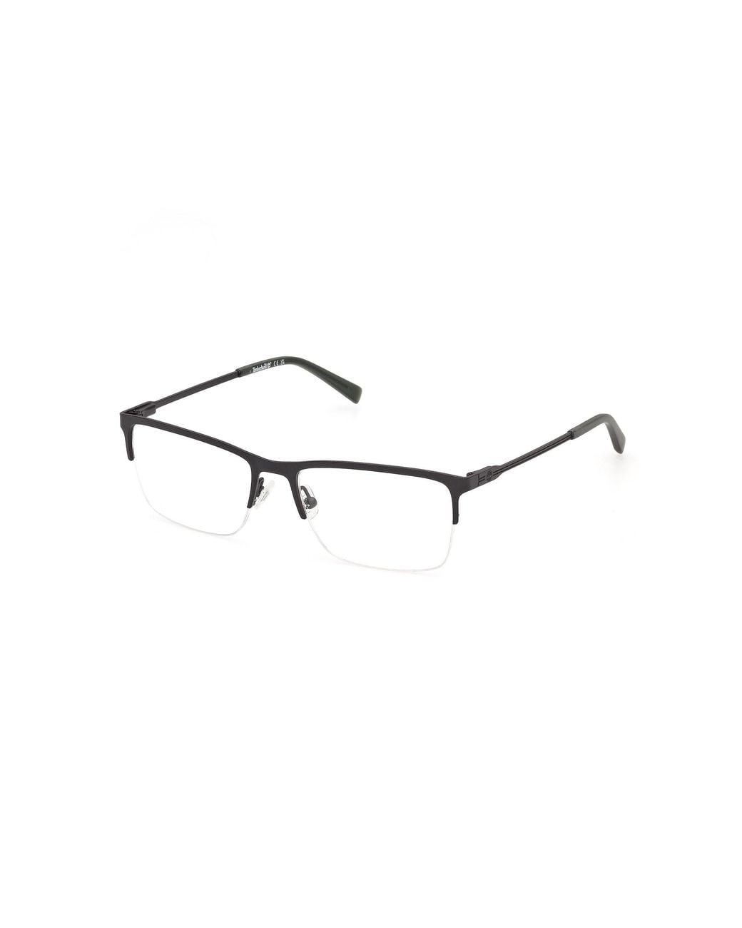 Timberland Black Tb50120 2 Optical Frames Metal Squared Normal for men