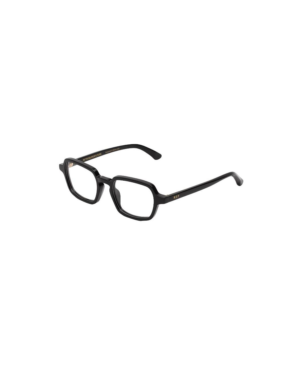 Retrosuperfuture Black 0Ry Numero 141 Nero Optical Frames Acetate Squared