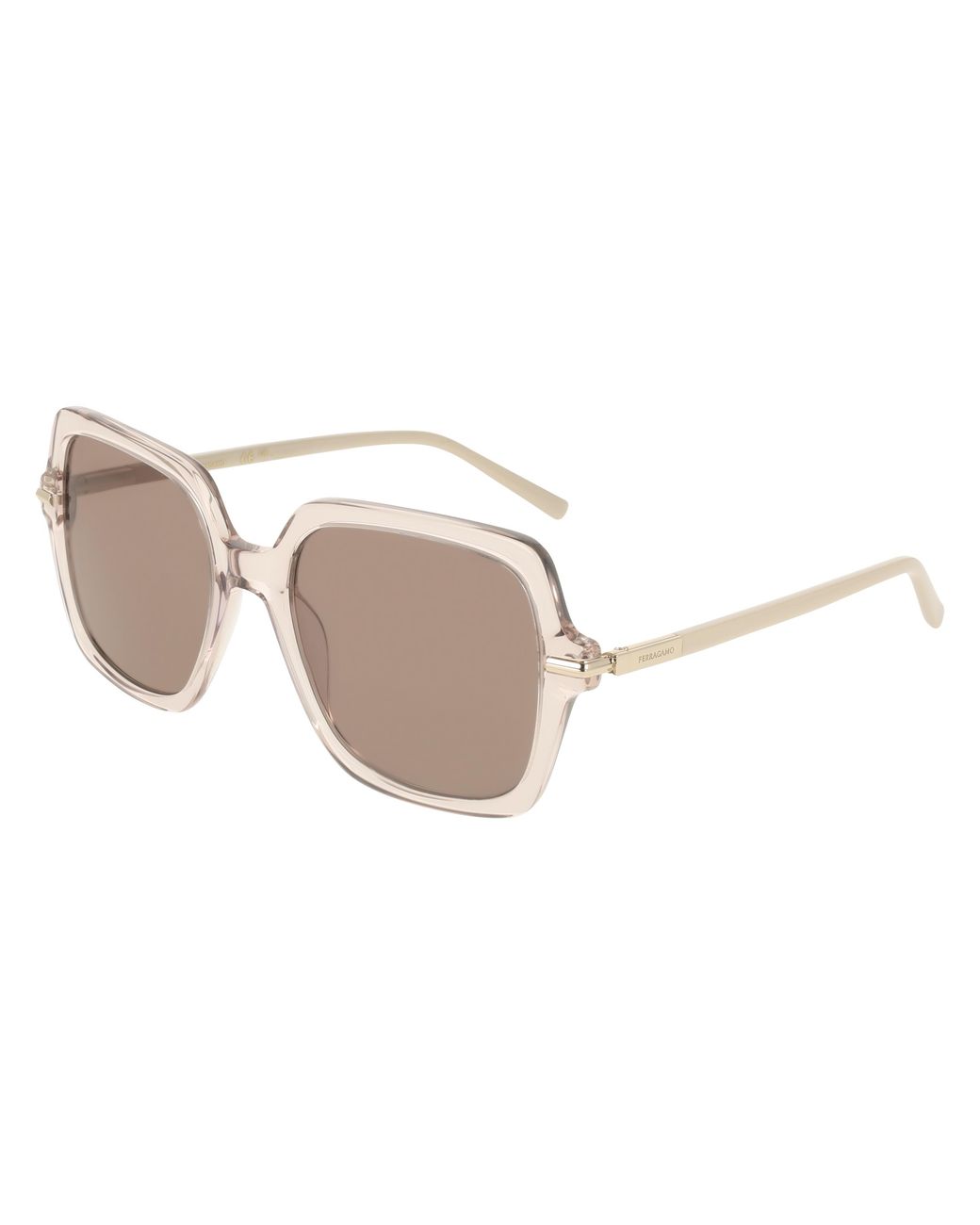 Ferragamo Black Sf2076S 278 Sunglasses Acetate Squared Normal