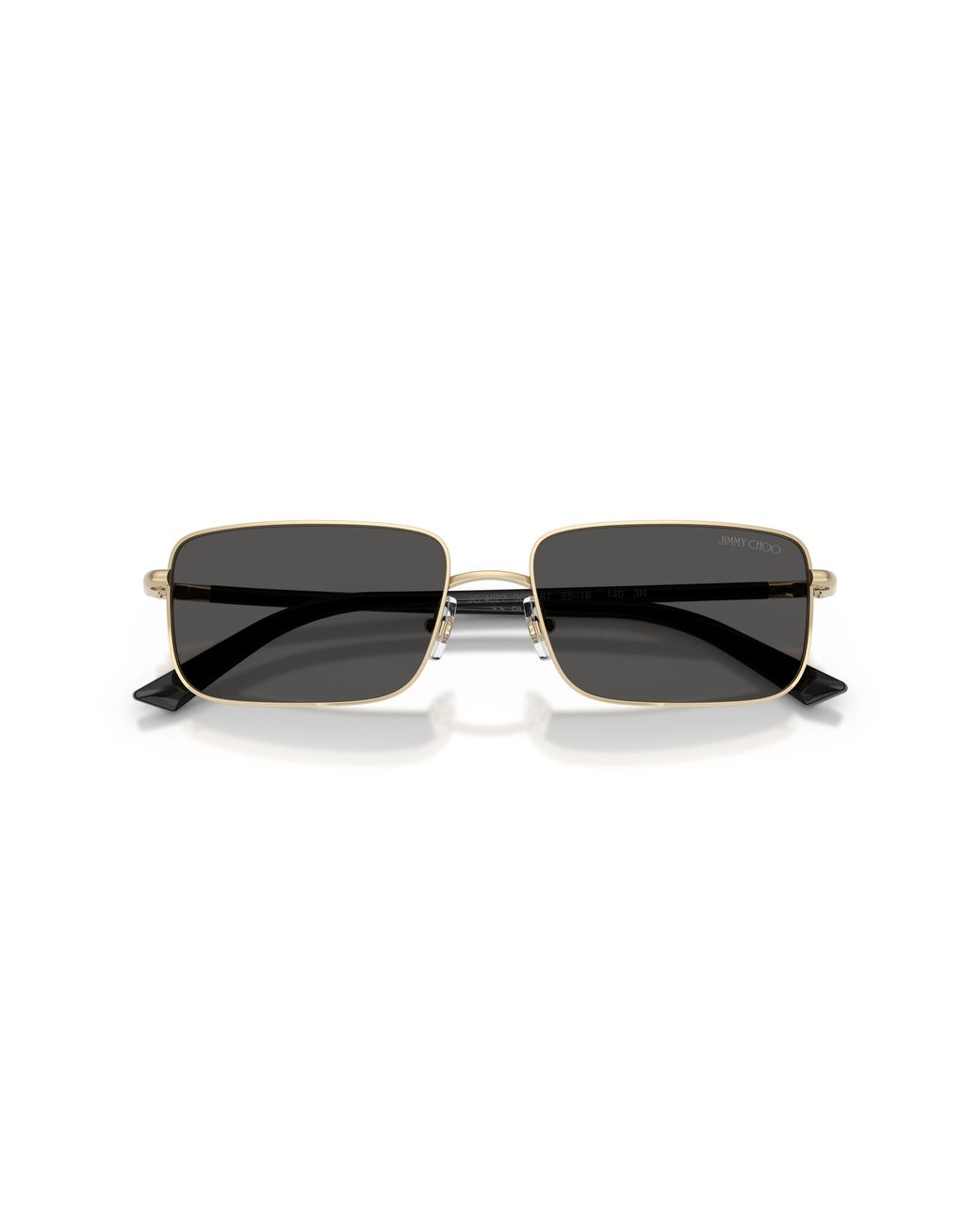 Jimmy Choo Black Jc4027 300687 Sunglasses Metal Squared Normal