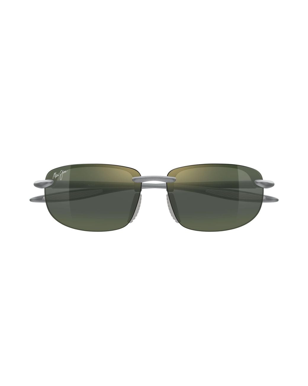 Maui Jim Black Mj0677Sa 019 Occhiali Da Sole Bio-Iniettato Verde Squadrata