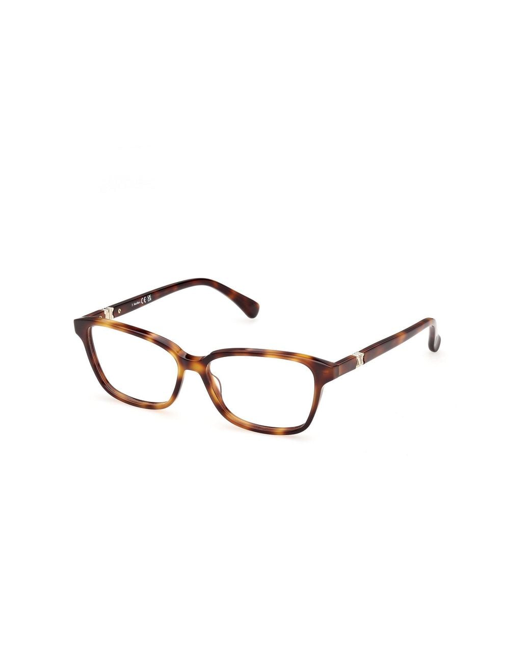 Max Mara Black Mm5261 52 Optical Frames Acetate Squared Normal