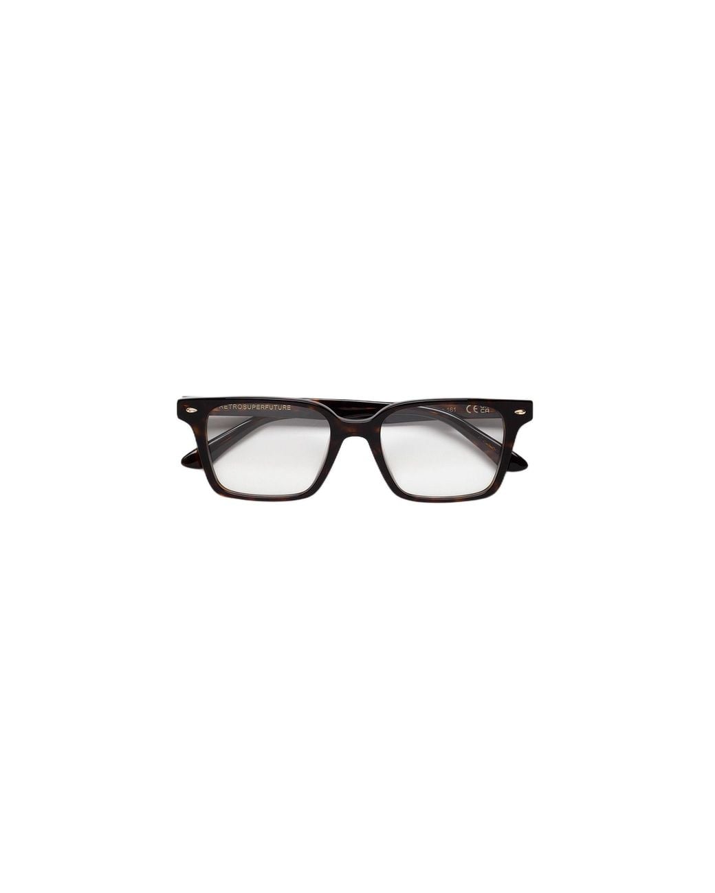 Retrosuperfuture Black 5Le Numero 161 3627 Optical Frames Acetate Squared