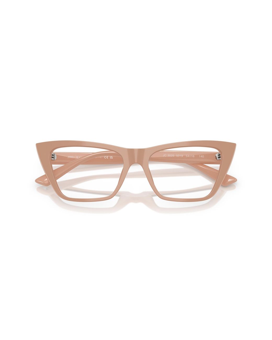 Jimmy Choo Black Jc3025 5019 Optical Frames Acetate Transparent Cat Eye Normal