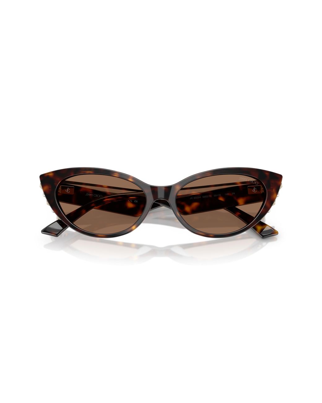 Jimmy Choo Black Jc5023H 500273 Sunglasses Acetate Cat Eye Normal