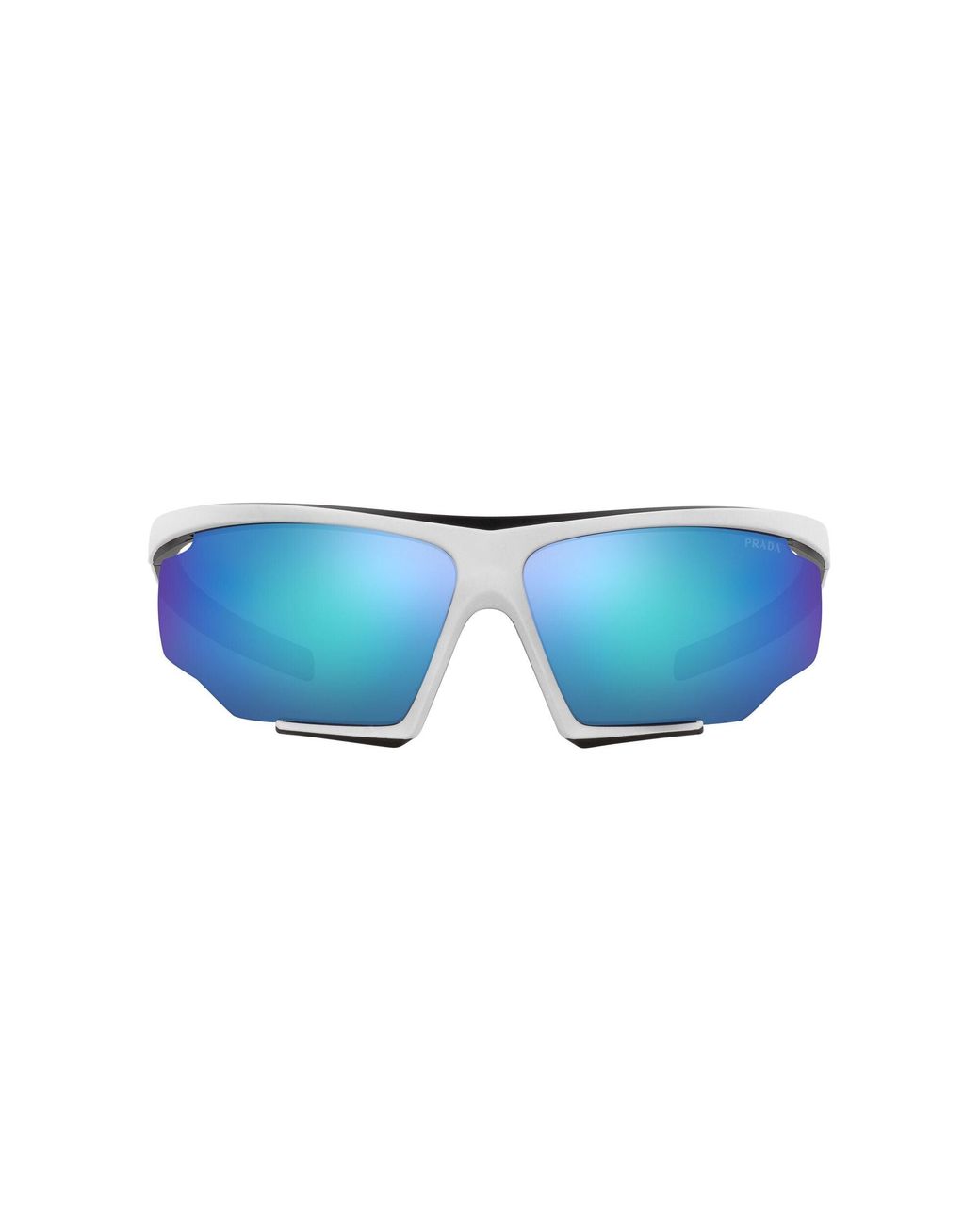 Paradas Linea Rosa Prada Linea Rossa Ps 07Ys 15K08R Sunglasses Injected Geometric Mirrored ...