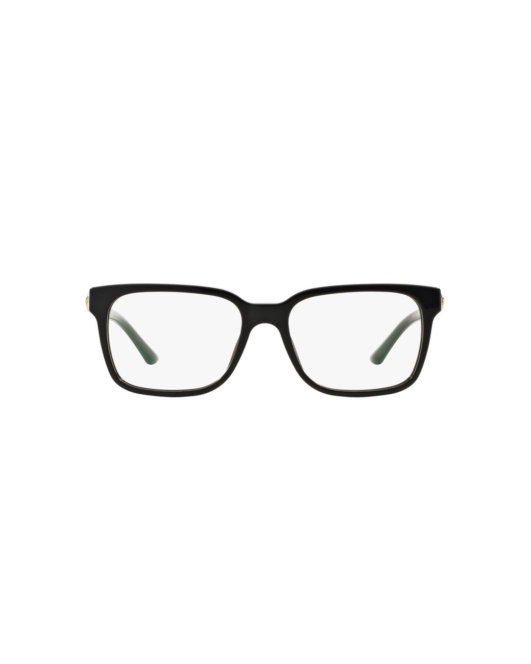 Versace Black Ve3218 Gb1 Optical Frames Acetate Transparent Squared Normal for men