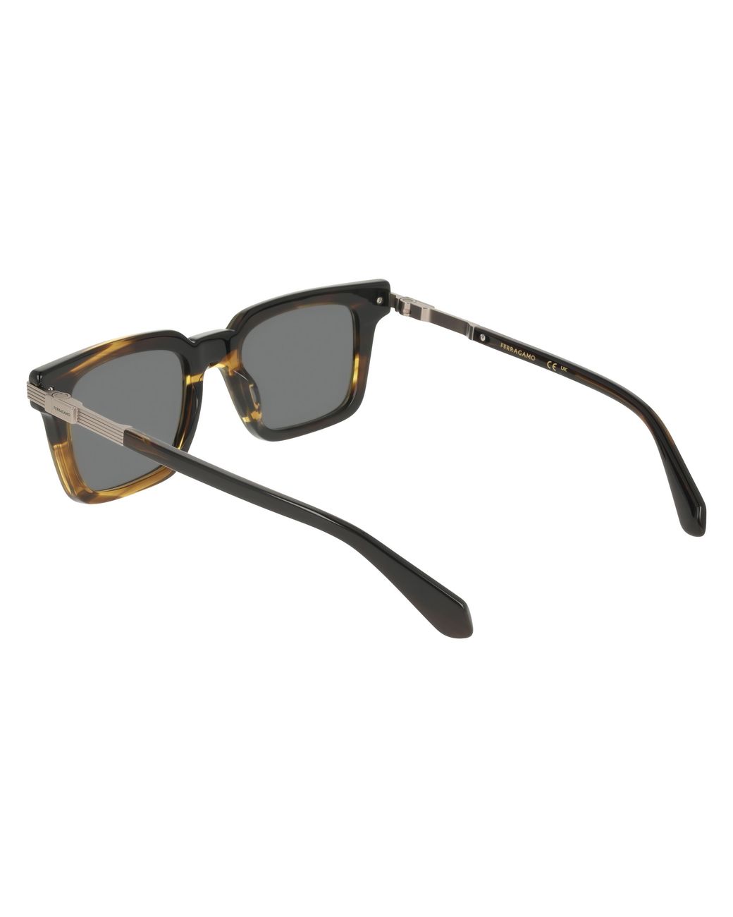 Ferragamo Black Sf2103S 323 Sunglasses Acetate Squared Normal for men