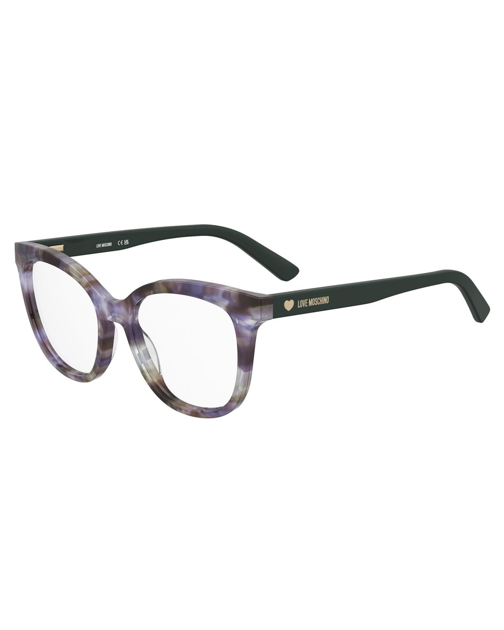 Moschino Black Mol654 789 Optical Frames Acetate Round Normal