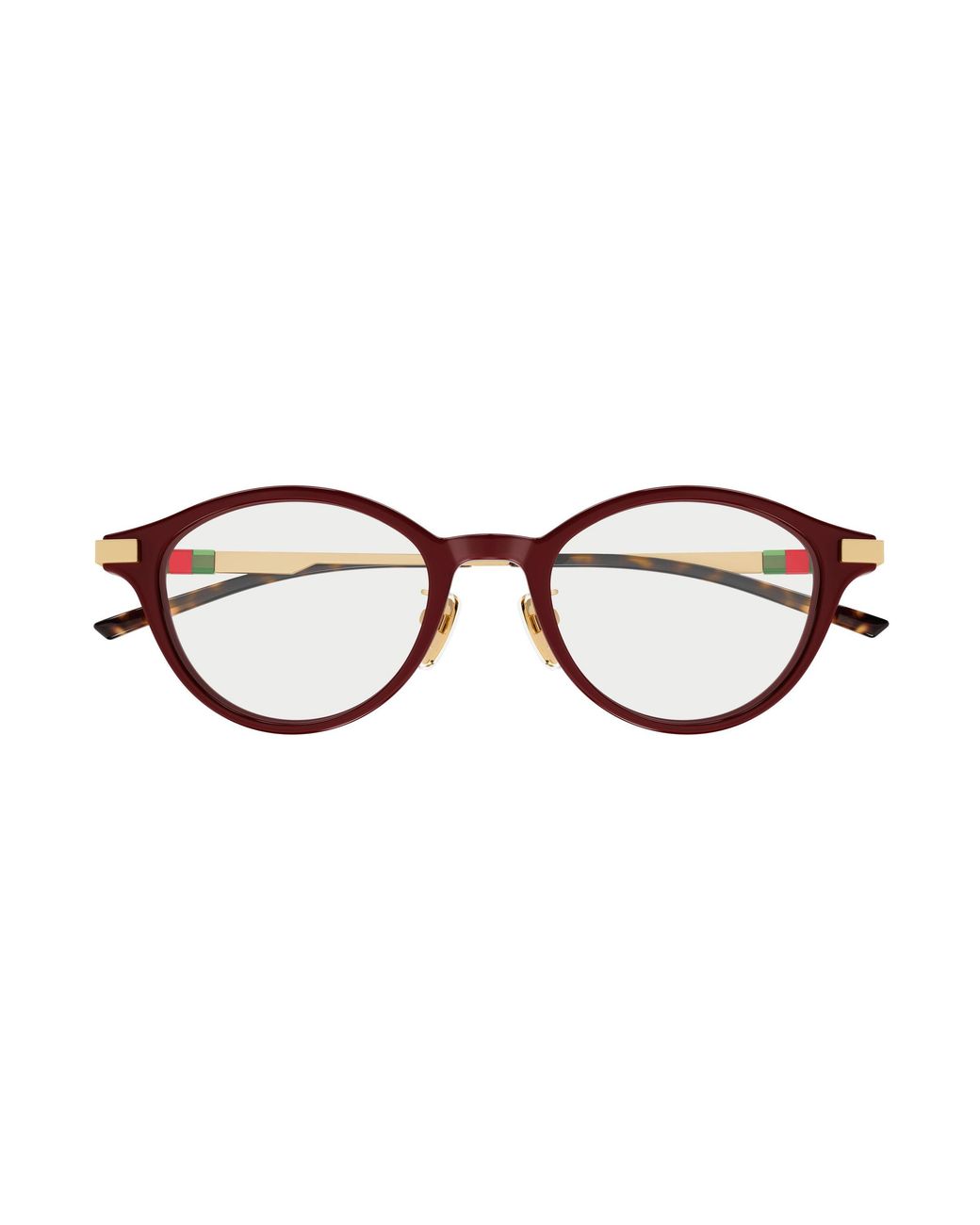 Gucci Black Gg2000Oj 003 Optical Frames Acetate Transparent Round