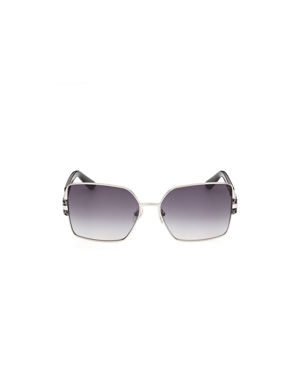 Guess Black Gu00357 10B Sunglasses Metal Smoke Butterfly Normal