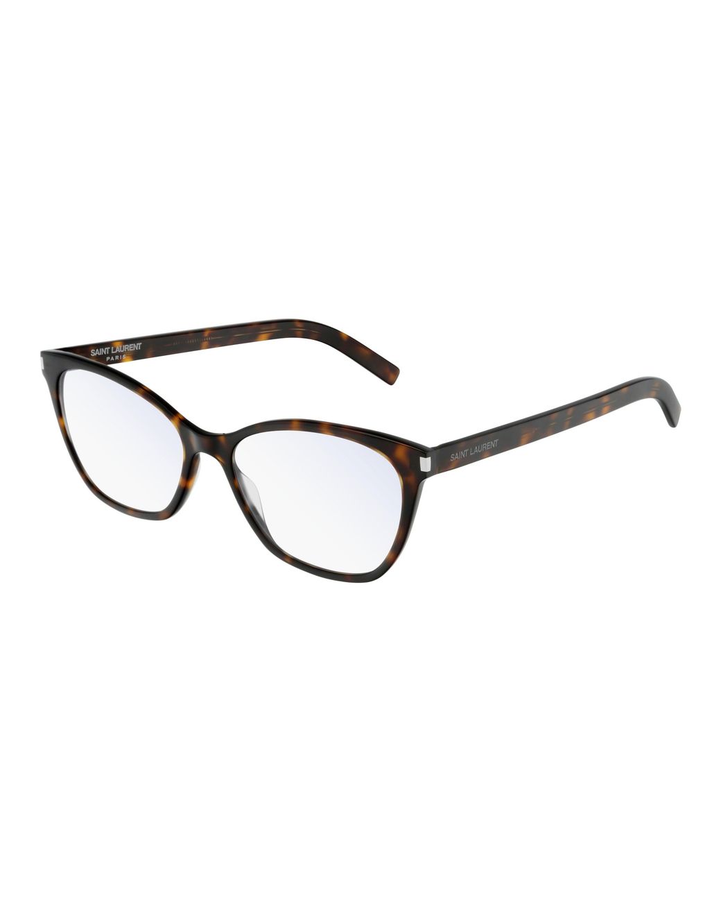 Saint Laurent Black Sl 287 Slim 002 Optical Frames Acetate Cat Eye "Antiriflesso"
