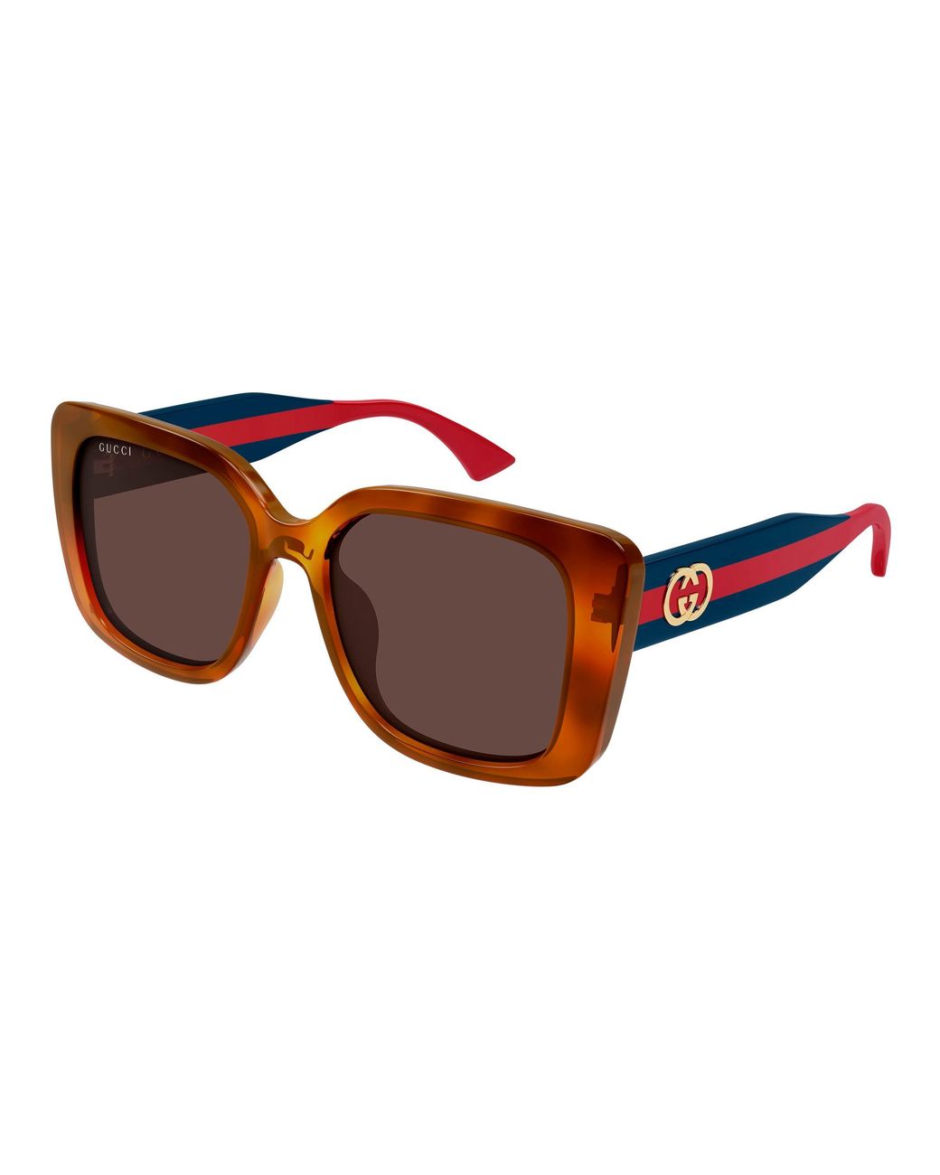 Gucci Black Gg2118Sa 004 Sunglasses Acetate Butterfly