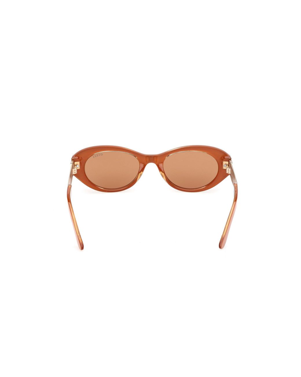 Guess Black Gu00261-H 42E Sunglasses Injected Round Normal
