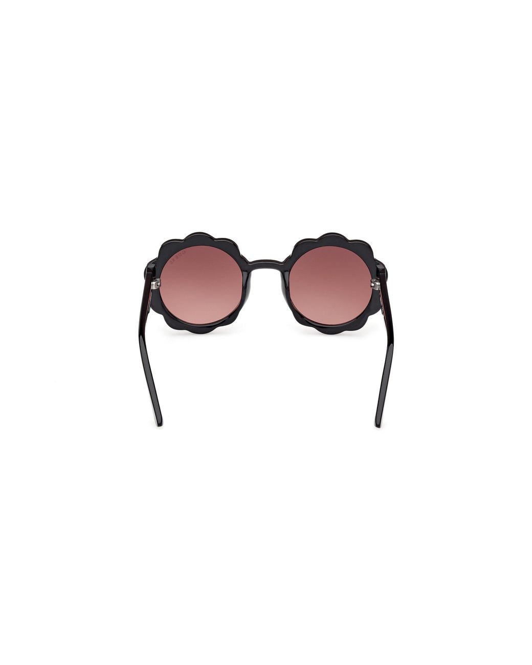 Guess Black Gu00127 01F Sunglasses Injected Round Normal