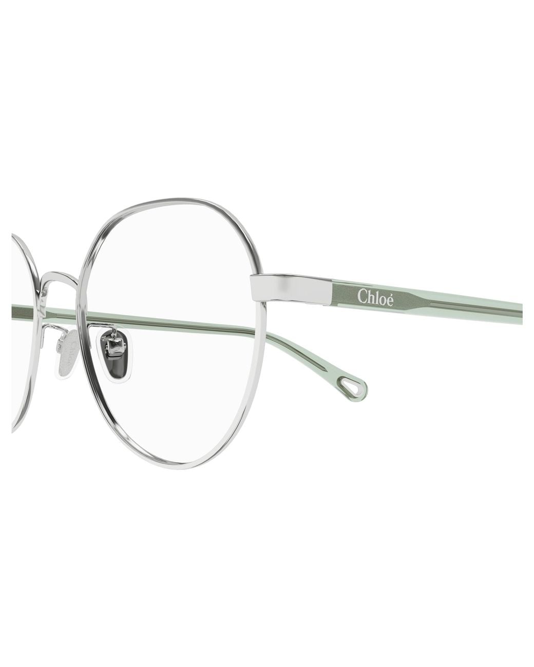 Chloé Black Ch0246Oa 001 Optical Frames Metal Transparent Round