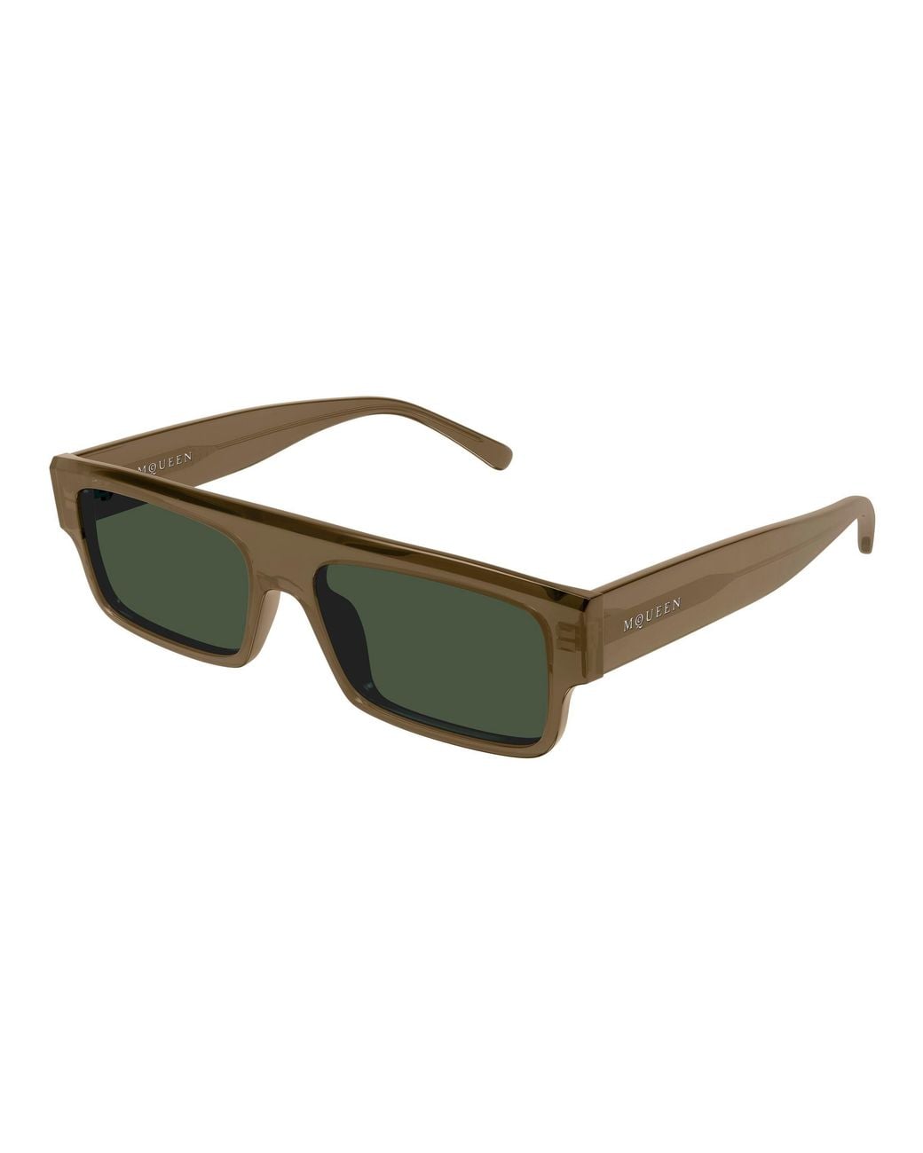 McQueen Black Am0580S 004 Sunglasses Acetate Squared for men