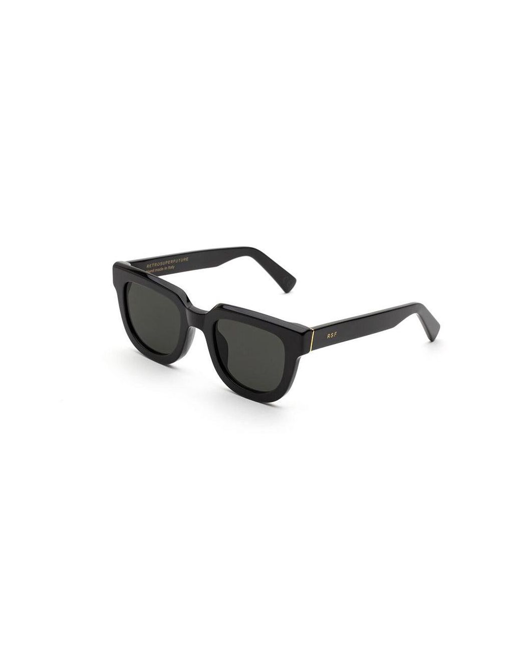 Retrosuperfuture Black Gp0 Serio Sunglasses Acetate Round Normal