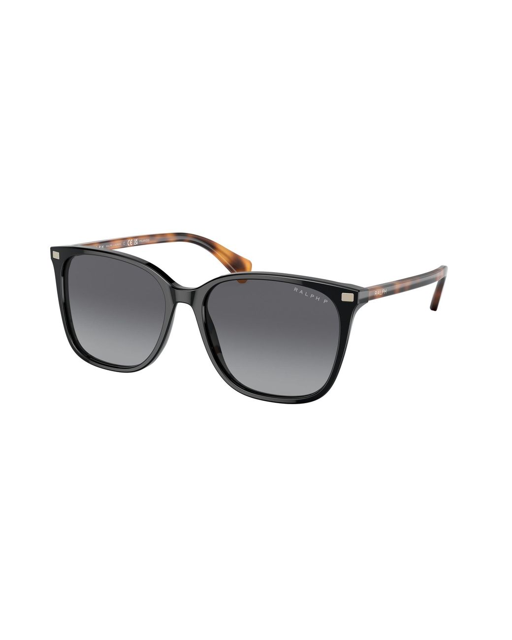 Ralph Lauren Black Ra5293 Vvcv 6037T3 Sunglasses Acetate Squared Polarized Shaded