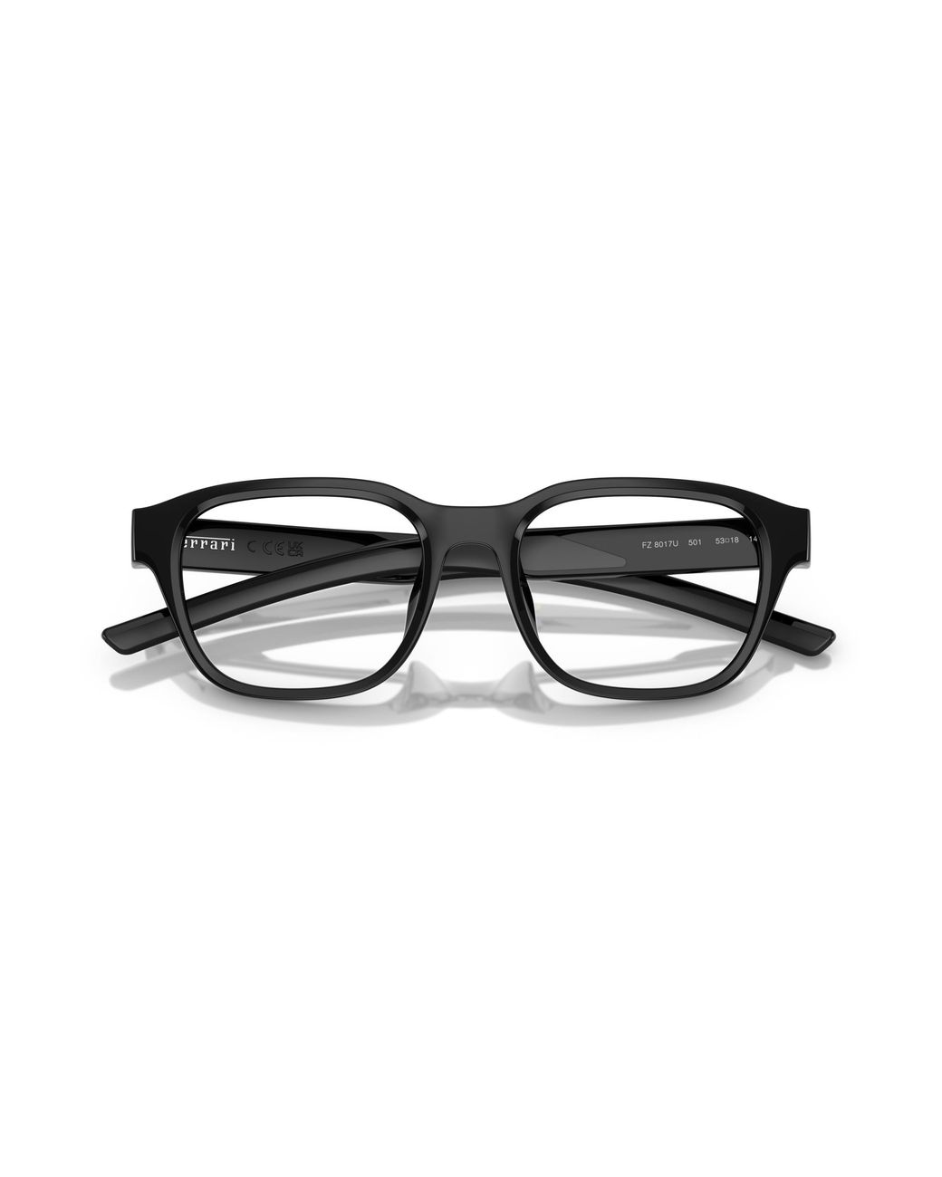 FERRARI SCUDERIA Black Fz8017U 501 Optical Frames Injected Pillow Normal