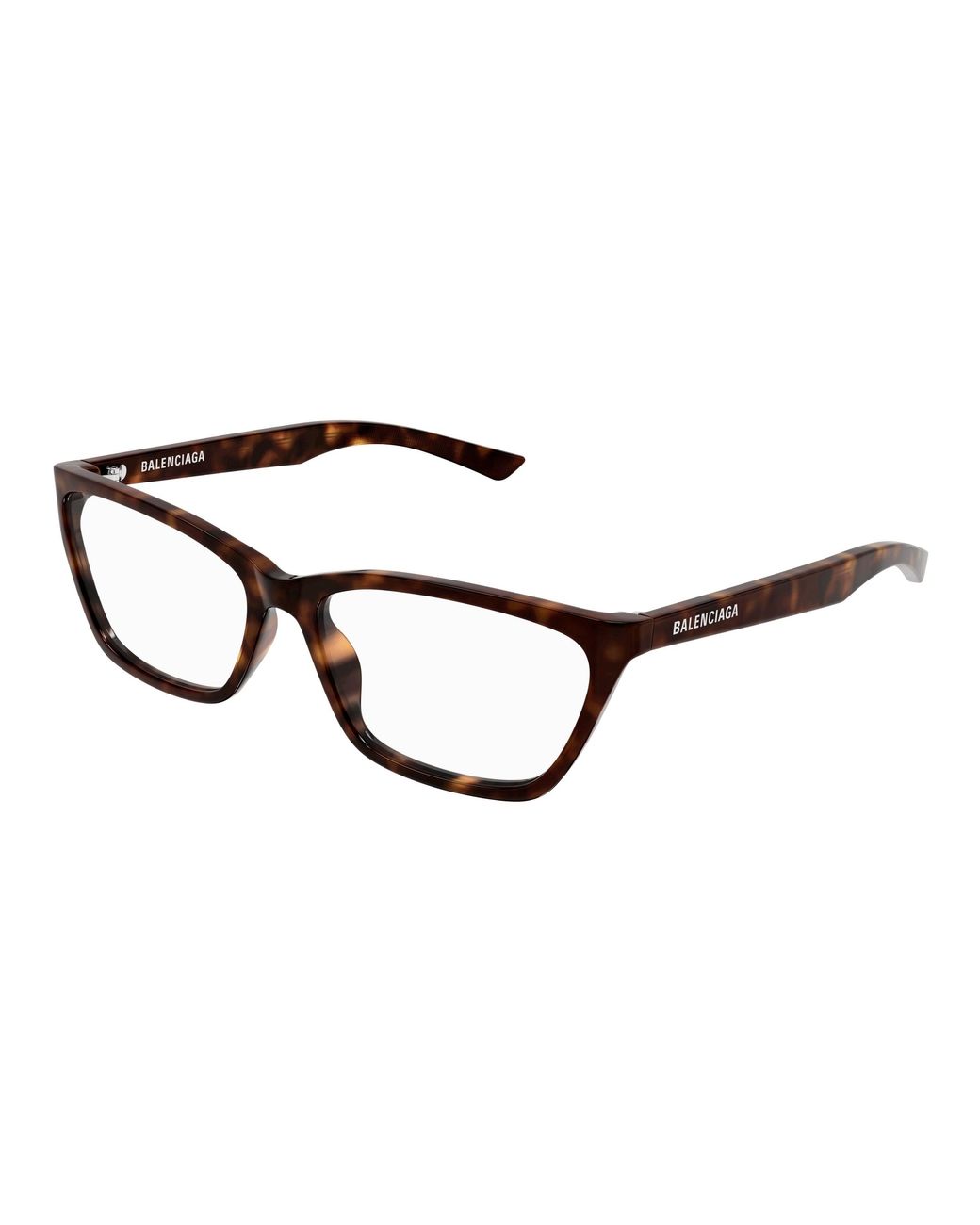 Balenciaga Black Bb0406O 002 Optical Frames Acetate Transparent Cat Eye