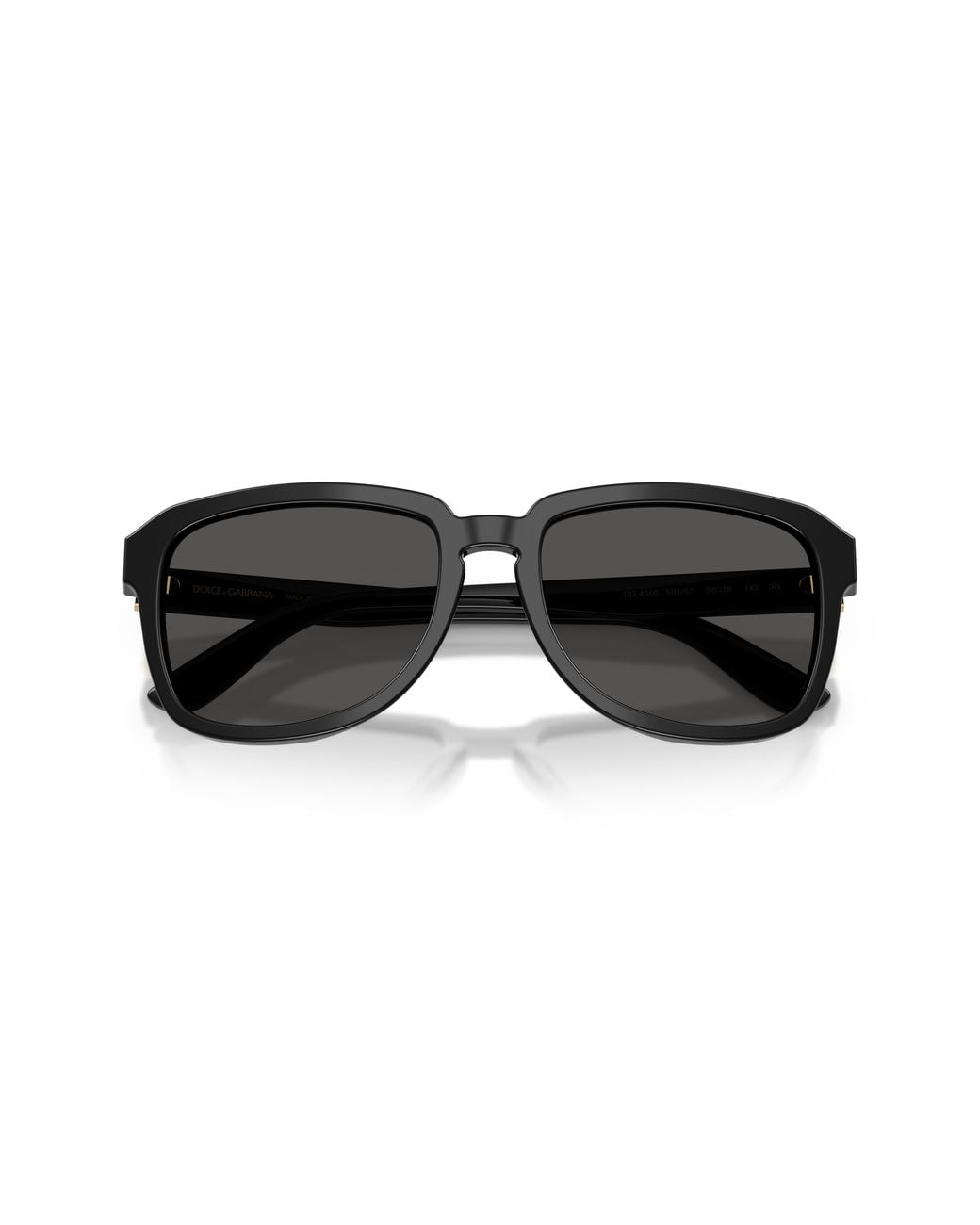Dolce & Gabbana Black Dg4566 501/87 Sunglasses Acetate Squared Normal for men