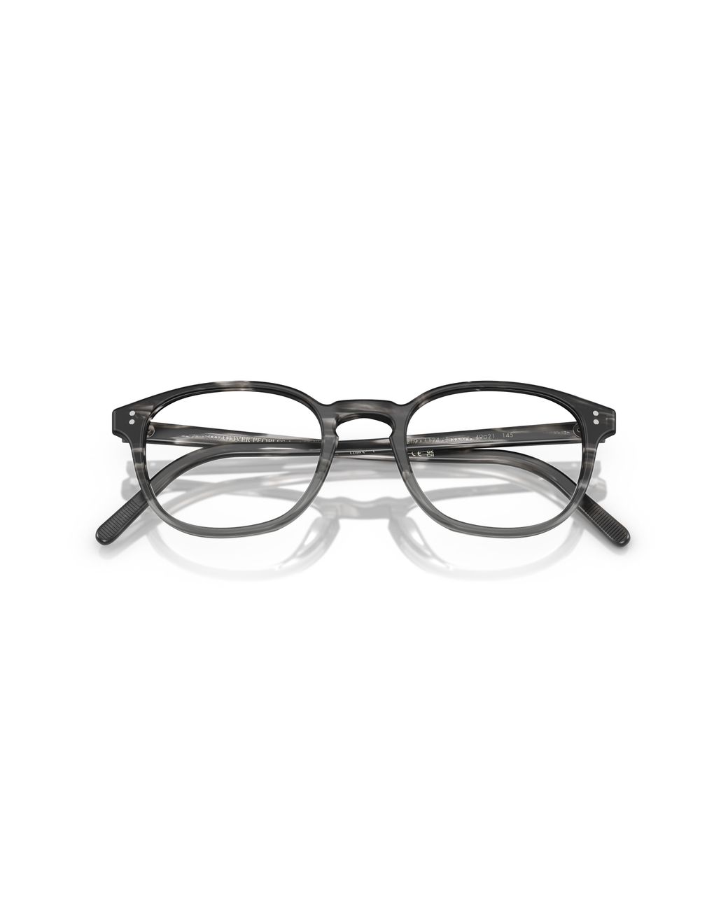 Oliver Peoples Black Ov5219 Fairmont 1124 Optical Frames Acetate Transparent Cat Eye Normal for men