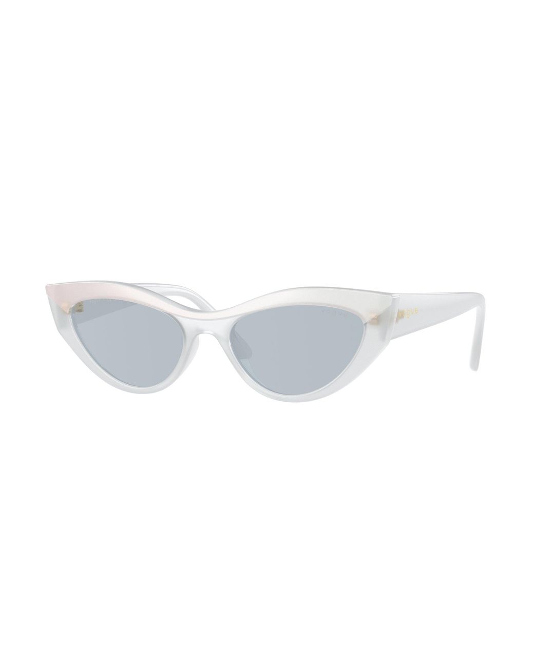 Vogue Eyewear Black Vo5637Su 32201U Sunglasses Nylon Light Cat Eye Mirrored