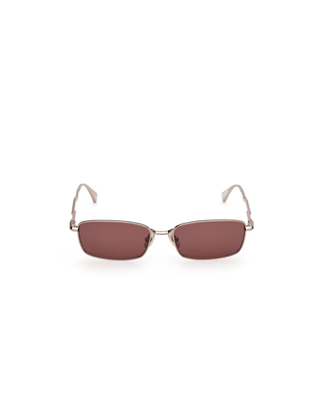 Max Mara Black Mm0199 36S Sunglasses Metal Bordeaux Normal