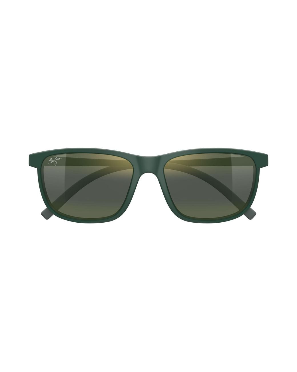 Maui Jim Green Mj0811S 004 Occhiali Da Sole Iniettato Squadrata